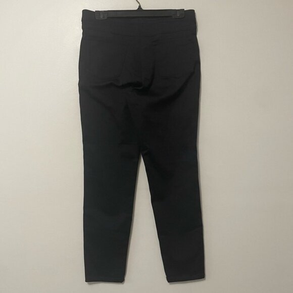 New Bellina Black Stretch Pull On Skinny Jeans Jeggings Size 8 bin 4B - Picture 4 of 5